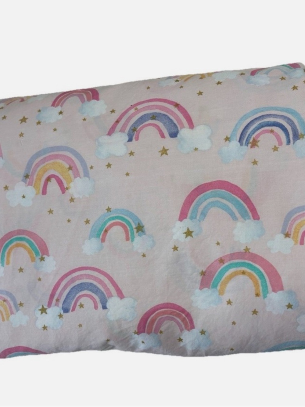 Pottery Barn Teen (Full) Rainbow Cloud Organic Duvet Cover w/ Shams & Sheet Set - Picture 3 of 8